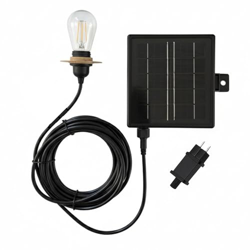 ENNA SOLAR LED integrerad 5 meter solkabel för utomhusbruk kompatibel med våra lampskärmar
