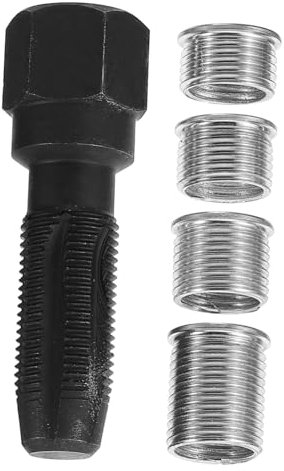 COSMEVIVI 5-teiliges Gewindereparaturset Für Zündkerzen Gewindeeinsatz Kfz-werkzeuge Spanner Auto-zündhahn Motorreparaturset