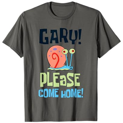 SpongeBob SquarePants Gary! Please Come Home! Poster Camiseta