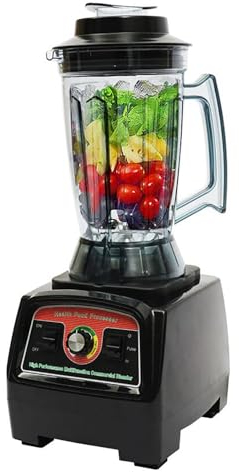 ZbOLi 1.03Gal/3.9L Commercial Grade Home Blender,132 Oz 2800W Heavy Duty Frozen Fruit Juicer Food Processor Machine Ice Crusher Large Smoothie Blender