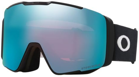 Oakley Line Miner Pro Snow Goggle, Matte Black Strap w/Prizm Snow Sapphire Iridium Lens, Medium