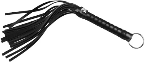 PMTFUMY Horse Whip Crop with Faux Leather Tassel, Anti-Slip Gel Handle ，cowboy whip，catwoman whip， 30cm Riding Crop for Equestrian Training, Racing, Show, and Cosplay