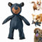 Whnnssw Hundespielzeug Unzerstörbar, Hundespielzeug Unkaputtbar, Unbreakable Plüsch Squeaky Bear Dog Toy, Unzerstörbares Hundespielzeug Quietschend, Plüsch Hundespielzeug Unkaputtbar (1PC)