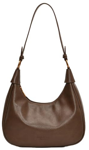 GSenhui Kleine Handtasche Damen Y2K Schultertasche Klein Elegant Hobo Shoulder Bag Women PU Leder Umhängetasche Vintage für Frauen Reisen