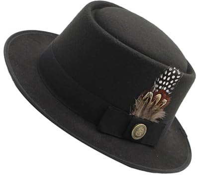 Cappello da Oktoberfest bavarese, melone nero, costume da Oktoberfest bavarese per l'Oktoberfest da donna, con piume, stemmi multiuso per l'Oktoberfest