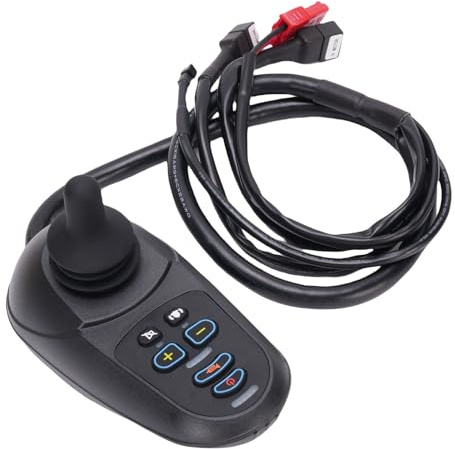 Fafeicy Controlador de Palanca de Mando para Silla de Ruedas Eléctrica 50A con Función de Retención de Rampa EABS y de Control Ergonómico