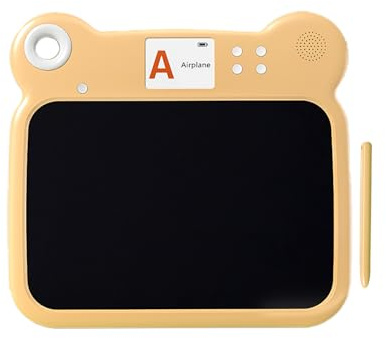 Pizarra Pantalla LCD | Tableta educativa de 20 cm niños niñas a partir de 3 años - Tablero de dibujo para el | Para el aprendizaje, los viajes, la escuela, el avión y los