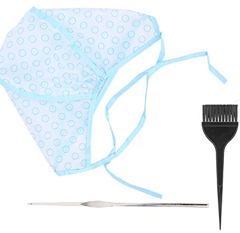 Dioche Hair HighlHair Highlights Cap Set - Bonnet de Surbrillance Réutilisable avec Brosses de Teinture de Cheveux et Aiguille à Crochet pour une Mise en évidence Facile des Cheveux