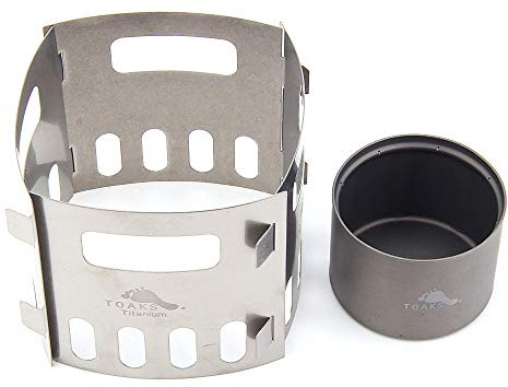 TOAKS TITANIUM ALCOHOL STOVE STAND (Stove con FRM-03)