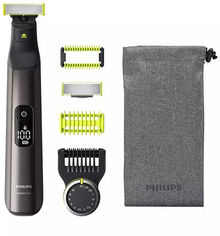 Philips OneBlade Pro Face + Body mit einzigartiger OneBlade-Technologie (Modell QP6550/30)