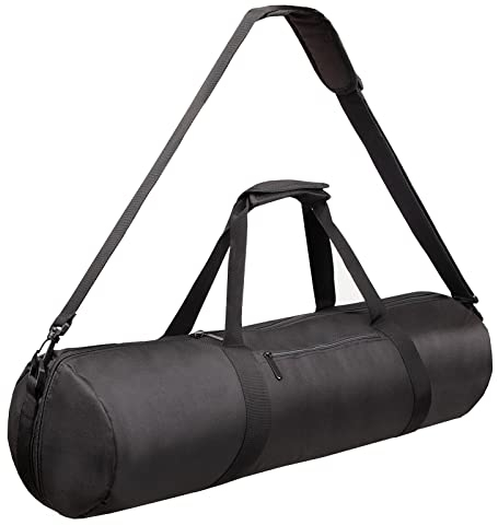 BOLLUMA Bolsa de trípode Acolchada de Espuma, Bolsa de Transporte para luz de fotografía, Correa de Hombro Ajustable, Bolsa de Almacenamiento Grande y Resistente para Soporte de luz, 80x20cm
