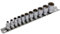 Neilsen CT3749 1/4in DR 11pc Multi-Fit Socket Set - 1/4in.Dr, Sizes: 4 | 5 | 6 | 7 | 8 | 9 | 10 | 11 | 12 | 13 | 14mm
