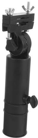 POPETPOP Golf Cart Umbrella Holder Universal Golf Trolley Umbrella Stand Black 22.5x4.1cm Portable Cart Accessory for Golfing