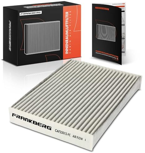 Frankberg Innenraumfilter Pollenfilter mit Aktivkohle 272775081R | Kompatibel mit X-Trail T32 T32R T32RR, ZOE Kasten/Hatchback BFM, Dokker, Zoe BFM, Koleos II HC, Dokker MPV KE