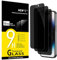 NEW'C 3 Pack Privacy for iPhone 14 Pro Screen Protector (6.1), Enhanced 28-Degree Privacy Angle, Ultra Durable 9H Hardness, Bubble-Free