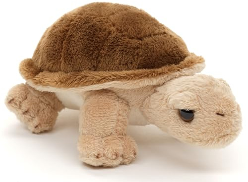 Uni-Toys - Landschildkröte Plushie- 14 cm (Länge) - Plüsch-Schildkröte - Plüschtier, Kuscheltier