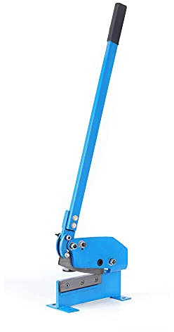 Hand Lever Shear Carbon Steel Plate Cutter 200mm Guillotine Scissor for Sheet Metal Cutting
