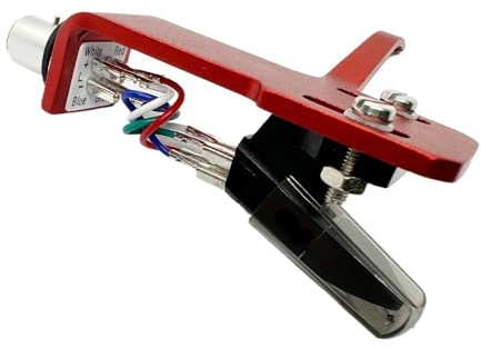 For OM 5E Cartridge Headshell Combo Ktr For Audio-Technica Turntables LP120-USB And LP1240-USB For Te-chnics QX200 QX300(Rot)