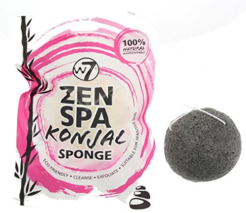 W7 Zen Spa Konjac Sponge, Black