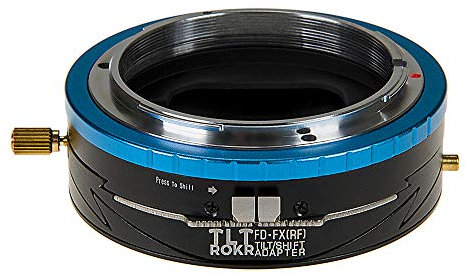 Fotodiox Pro TLT ROKR Tilt/Shift Lens Adapter Compatible with Canon FD and FL Lenses on Fujifilm X-Mount Cameras