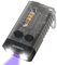 HOSONIC E9 Mini Taschenlampe LED Aufladbar 1000 Lumens, 365nm UV Klein Taschenlampen SchlüSselanhäNger mit Rot Blau Licht, TYPE C Flashlight 12 Modi, Magnetisch, IPX4 wasserdicht