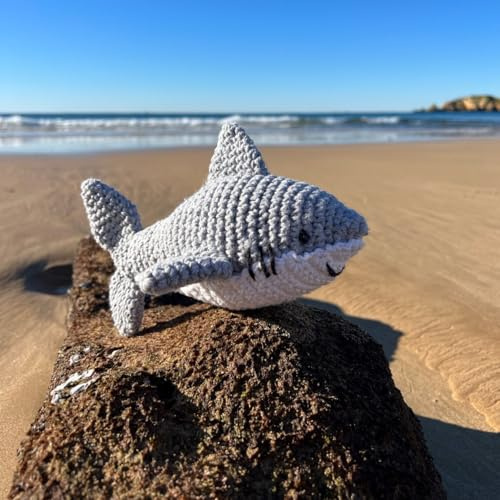 Hoooked PAK342 Eco Barbante Milano Hai Maverick Häkel-Amigurumi-Set