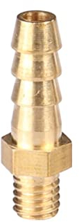 Schlauchverbinder, Gartenschlauchverbinder, 5 Stück, 2,5 mm, 3 mm, 4 mm, 5 mm, 6 mm, 8 mm, 10 mm Außendurchmesser, Schlauchtülle, M3, M4, M5, M6, M8, metrisches Außengewinde, Messingrohrverschraubung,