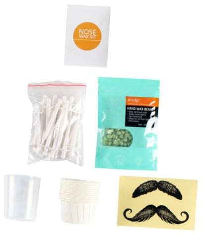BELLIFFY Nasenhaar Wachs Einweg Wax Sticks Sanft Schmerzfrei Nasenhaarentfernung Nasenwachs Stäbchen Für Männer Und Frauen Sichere Anwendung