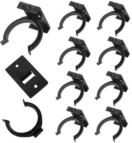 UENXRXE 10 Piezas Gancho Para Zócalo De Cocina,Clip De Plástico Para Patas Zocalo Patas Muebles Cocina (Diámetro 39-42mm)