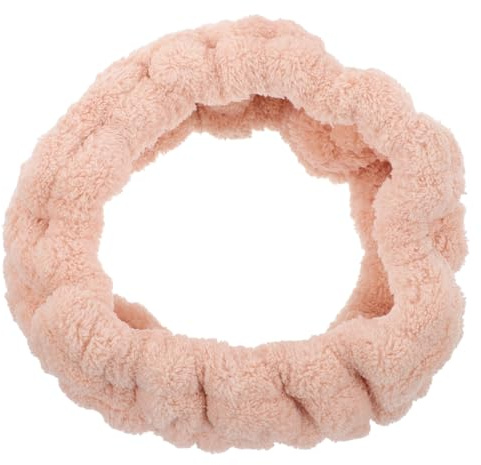 minkissy Stirnband Aus Weichem Korallenfleece Für Damen Zum Gesichtswaschen Make-up Hautpflege Elastisches Haarband Mit Sicherem Sitz