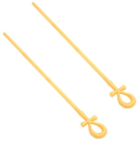 LIOOBO 2 Bastone da Costume Halloween in Antico con Bastone da Camminata Leggero e Robusto Accessorio per Cosplay e Feste Tema