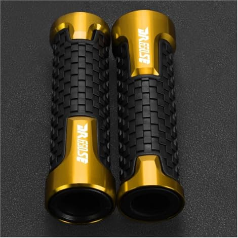 Für Suzuki DR650SE DR650 SE DR 650SE 1996–2019 2018 Motorradzubehör: 22 Mm Lenkergriffe Und Lenkerendkappen(Gold)
