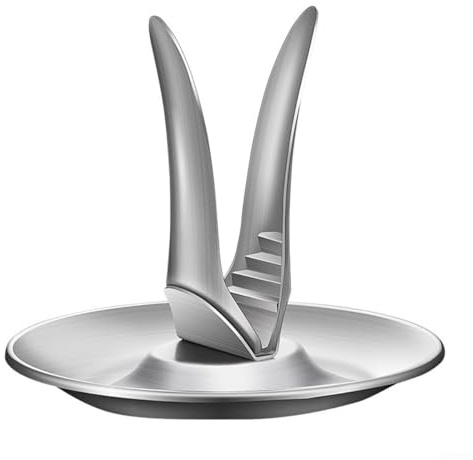Nussknacker aus Edelstahl mit traditionellem, robustem Design und ergonomisch geformtem Griff. Zum Öffnen von Walnüssen, Haselnüssen, Mandeln, Pekannüssen und Anderen Nüssen.