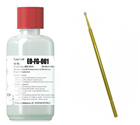 No-Clean Flussmittel-GEL EO-FG-001, 250 ml incl. Application-Stick, Hochleistungsflussmittel für die Elektronikfertigung, speziell für Reworkarbeiten, Handlöten, Tauchlötverfahren, Litzenverzinnung