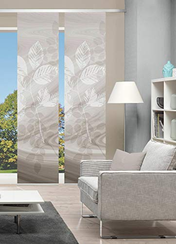 VISION S 2er-Set Schiebegardine TOUPILLON