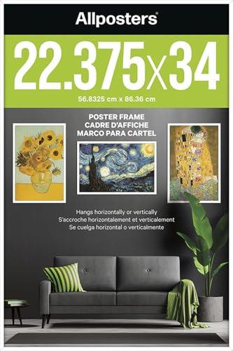 Allposters Standard Poster Frame (22.4 x 34), White