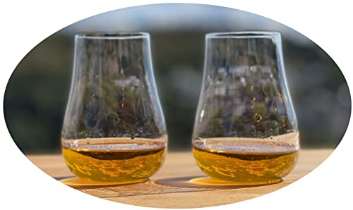 Topkapi elite 250,780 – whiskynosglas Blue River I 2 stycken XL whiskyglas I 33 cl (330 ml) I blyfritt kristallglas I utmärkt för enkel malwhisky