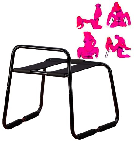 illuevagrun Sexmöbel - Sedia erotica per bondage, giocattolo sessuale, coppia di poltrone sessuali, con cinghia elastica, per alleviare il dolore, multifunzione, fino a 120 kg
