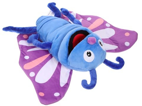 HEMOTON Insekten-plüschtier Handpuppe Rollenspiel Puppen Spielzeug Fingerpuppen Spielzeug Puppen Lernspielzeug Theaterpuppe Tierpuppenpuppe Geschichte Erzählende Marionette Cartoon-Marionette Plüsch