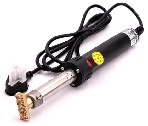 Eletctric Branding Iron,200-500°C Adjustable Temperature Soldering Iron, Branding Iron for Wood, Burger Cake Biscuit Steak Stamp,Festival Present for Mom Baker