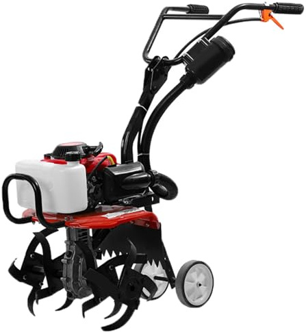 Motozappa da giardino a benzina per una coltivazione efficiente del suolo, controllo delle erbacce e scavo, ideale per la manutenzione del prato e del giardino