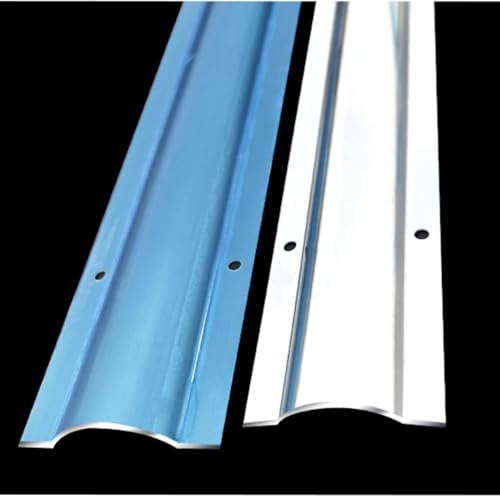 Passacavi, in acciaio inox, per scrivania, soffitto, angolo, pavimento, parete, 1 m, gestione dei cavi decorativa, dimensioni regolari, 6 cavi