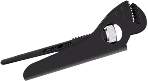 Generisch Alicates para bombas de agua - Llave de manguera doméstica, pinza para tubos con mordazas en V antideslizantes para fontanería, automóvil, industria, hogar y jardín