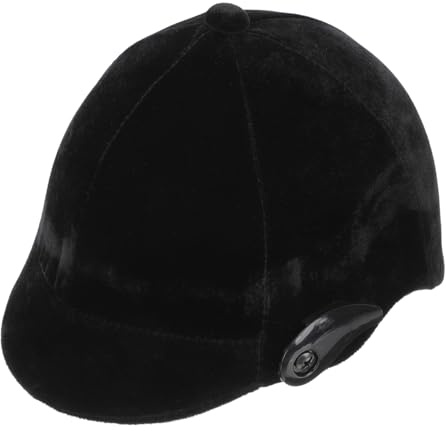 HONMEET Casco Niño de Equitación en Polipropileno, Transpirable Almohadillas Extraíbles, Ventilación Completa y Correa Ajustable para Montar a Caballo