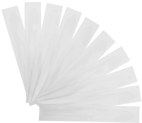 TOBBOMEY 10 Pegatinas Protectoras para Cuadro de Bicicleta Cinta Adhesiva Ultrafina de Plástico para Protección de Cadena Resistencia al Barro y Agua Tamaño Estándar para Ciclismo de