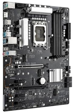 Carte Mere pc Fit for ASRock Z690 Phantom Gaming 4 Carte Mère LGA 1700 DDR4 Intel M.2 NVMe Prise en Charge I9-14900 I5-13600 I9-12900 I5-12400 CPU