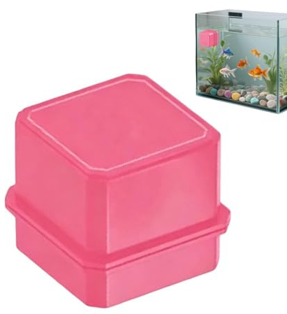 Magnetischer Scheibenreiniger für Aquarien Tragbarer Mini Starkmagnet | Aquarium Glasreiniger für Aquariengläser, Duschabtrennungen, Außenfenster, Homeoffice und Kinderzimmer