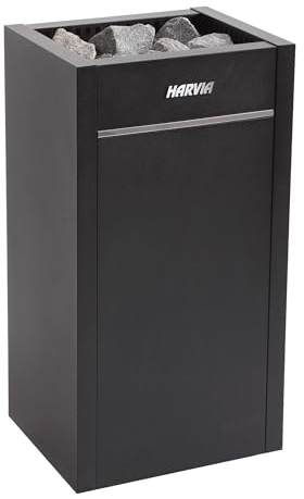 Harvia Saunaöfen Virta - 9.0 kW, Farbe: Schwarz