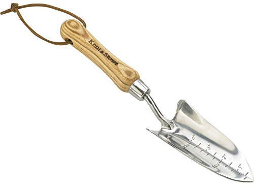 Kent & Stowe Handumpflanzkelle aus Edelstahl, FSC-100%