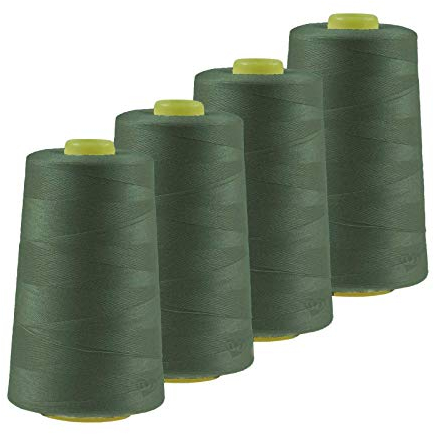 4 x 4572m Qualitäts Overlock-Garn Overlock-Nähgarn Oeko-Tex Farbe 821-860